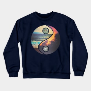 ying yang Crewneck Sweatshirt